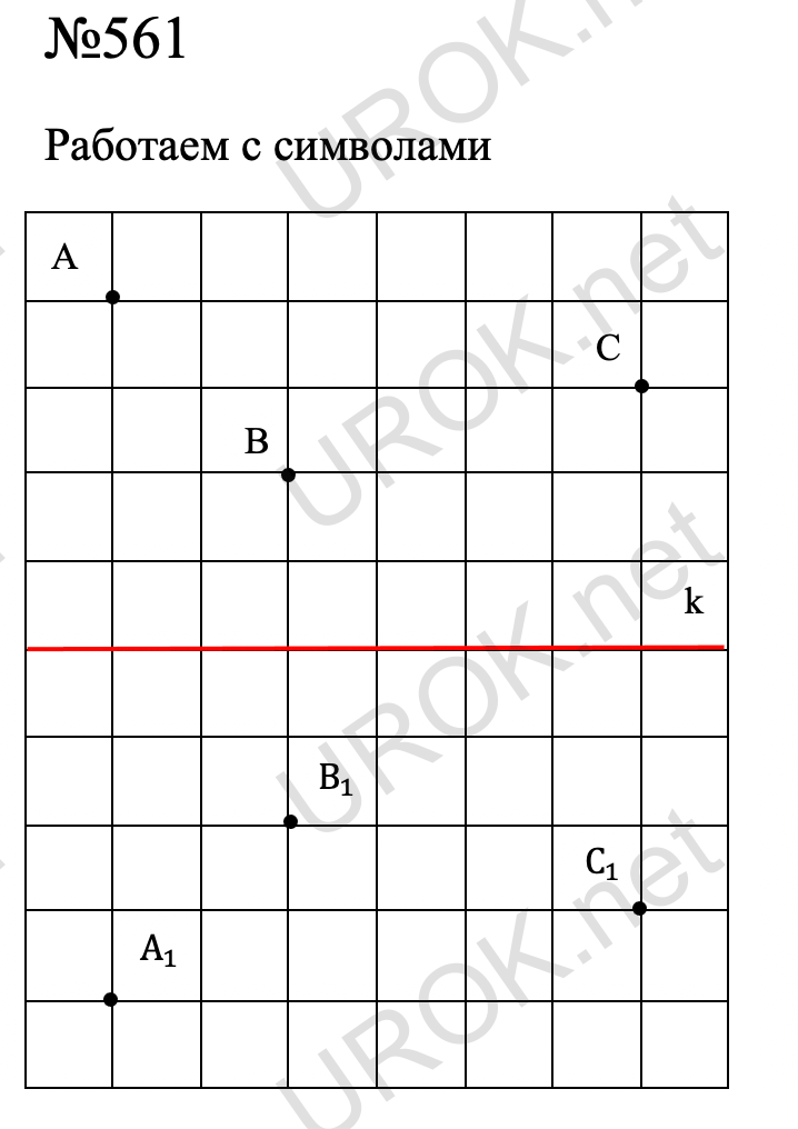 Ответ с подробным решением задания Математика 6 класс Дорофеев: 561 Работаем с символами     